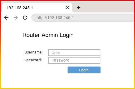 192.168.245.1 login instructions 192.168.245.1 login instructions