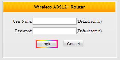 Tenda W300D router default login